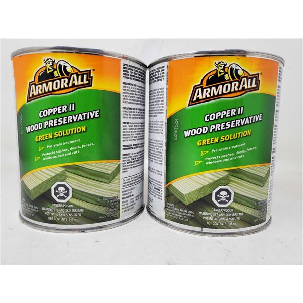 ArmorAll Copper II Wood Preservative Green Solution (2 x 946ml)