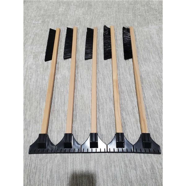 Lot of Snow Brushes