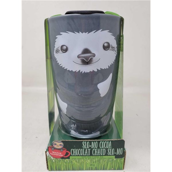Slo-Mo Cocoa Sloth Mug and Cocoa Mix