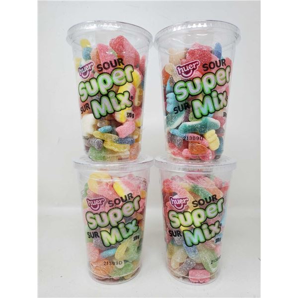 Huer Sour Super Mix-Gummy (4 x 370g)