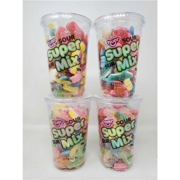 Huer Sour Super Mix-Gummy (4 x 370g)