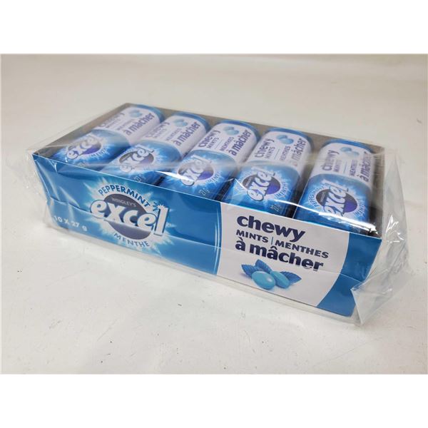 Excel Peppermint Chewy Mints (10 x 27)