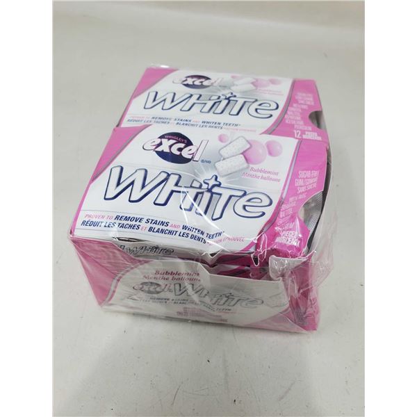 Excel White Gum (12 x 12)