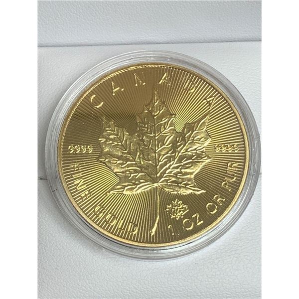 Canada 2015 $50.00 .9999 Fine 1 OZ Pure Coin - COPY