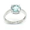 Image 1 : Silver Moissanite ( Round 8.50 Mm)(2.4ct) Rhodium Plated Test  Ring (~weight 2.65g) - NEW