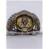 Image 1 : Spirit of the Warrior Gents Native Silver & Gold Tone Ring size 10 NEW