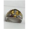 Image 2 : Spirit of the Warrior Gents Native Silver & Gold Tone Ring size 10 NEW