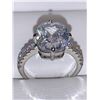 Image 1 : Ladies 1.3 Carat Pillow cut Solitaire Stone Vera Wang Style EWngagement ring NEW Size 7