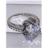 Image 3 : Ladies 1.3 Carat Pillow cut Solitaire Stone Vera Wang Style EWngagement ring NEW Size 7