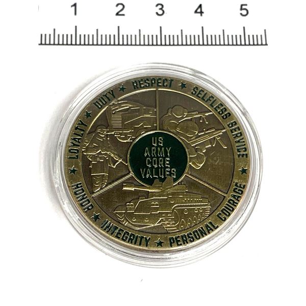 USA Army core Values Collector Case NEW Coin collectible