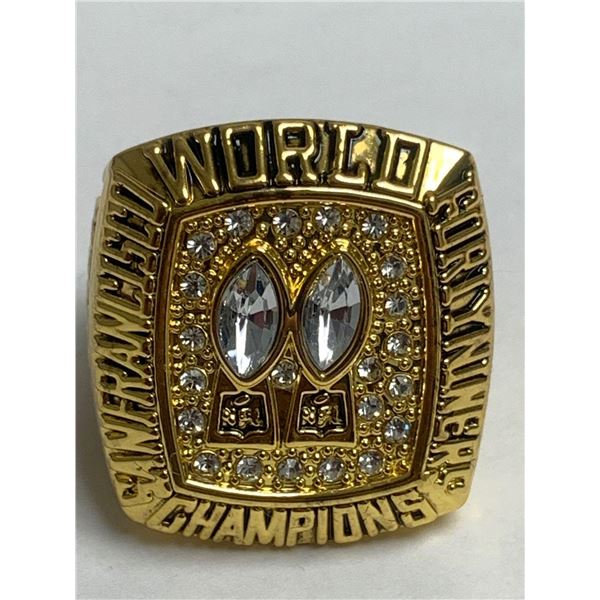 NFL Champions San francisco/Miami commemorative Championship Ring Joe Montana