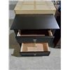 Image 2 : *NEW* - 2 Drawer New Classic Home Furnishings Bedside Table,  Dark Brown