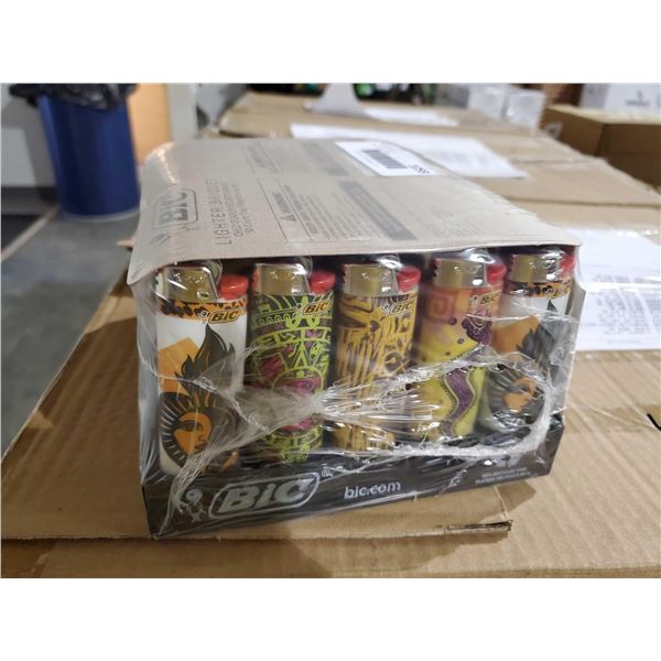 *NEW* - Bic Child Guard Full Size Disposable Lighters - Assorted Designs - 50 count