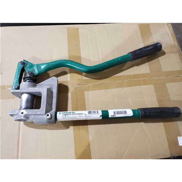 Greenlee 710 Metal Stud Punch for 1" Conduit