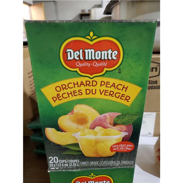 Del Monte 20 Count Orchard Peaches in Single Serve Cups