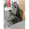 Image 2 : Padded Folding Chairs X3