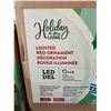Image 3 : *NEW* Holiday Living LED Lighted Red Ornament 22"