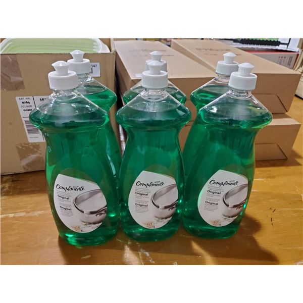 Compliments Dishwashing Detergent 6X1L
