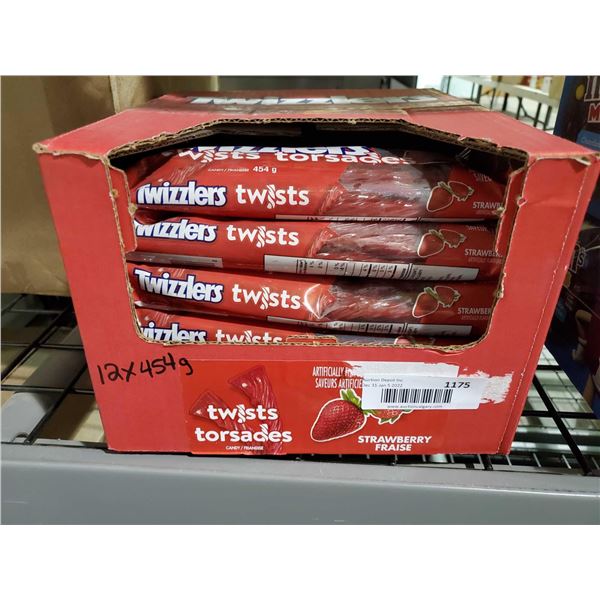 Twizlers Strawberry Twists 12X454g