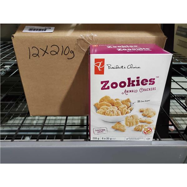 PC Zookies Animal Crackers  12X200g