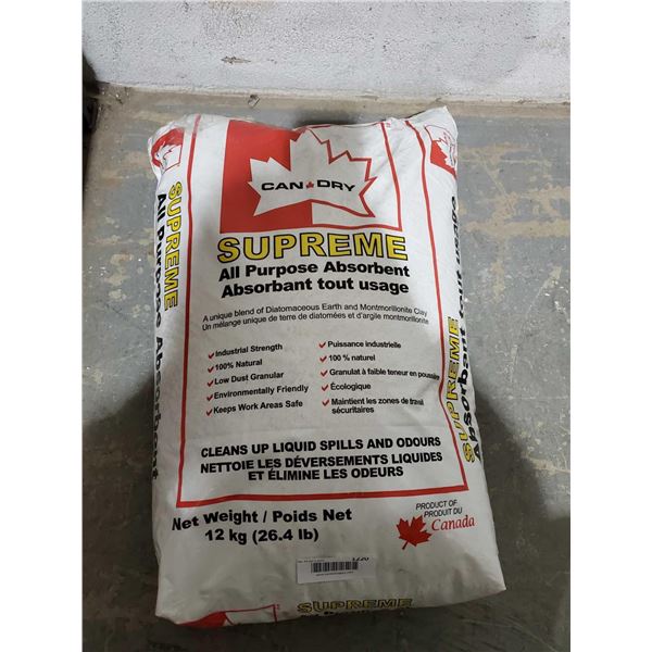 Can Dry Supreme All Purpose Absorbent 12Kg