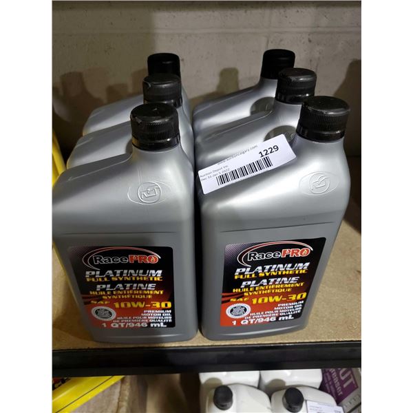 Race Pro Platinum Full Synthetic 10W30 Motor Oil 6X1Qt