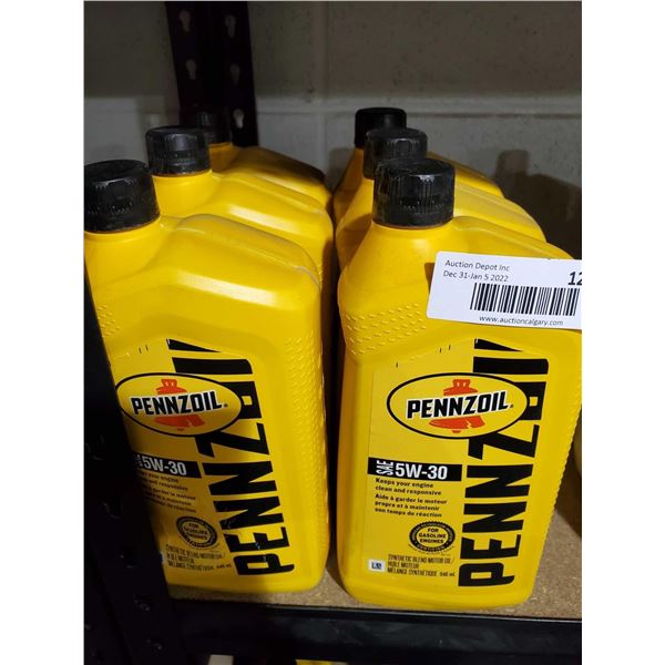 Pennzoil 5W30 Motor Oil 6X946ml