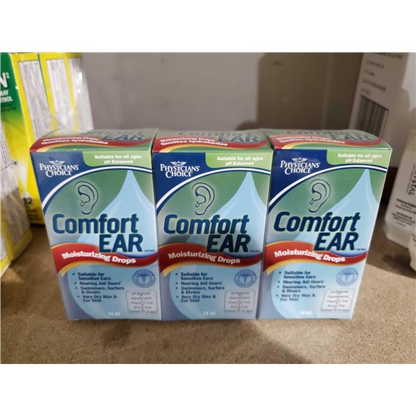 Comfort Ear Moisturizing Ear Drops 3X14ml