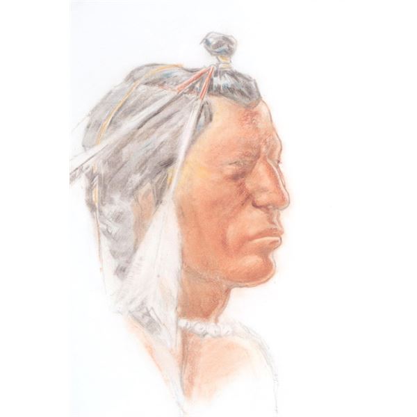 Joe De Yong (1894-1975) "Blackfoot Warrior"