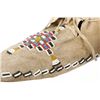 Image 11 : Cheyenne Beaded Hide Hard Sole Moccasins c. 1880