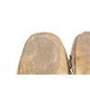 Image 15 : Cheyenne Beaded Hide Hard Sole Moccasins c. 1880