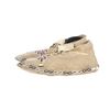 Image 6 : Cheyenne Beaded Hide Hard Sole Moccasins c. 1880