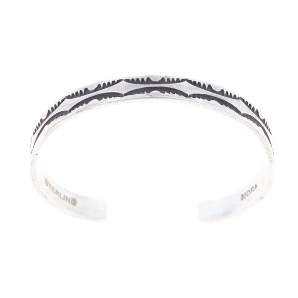 Navajo Nora Tahe Bill Sterling Silver Bracelet