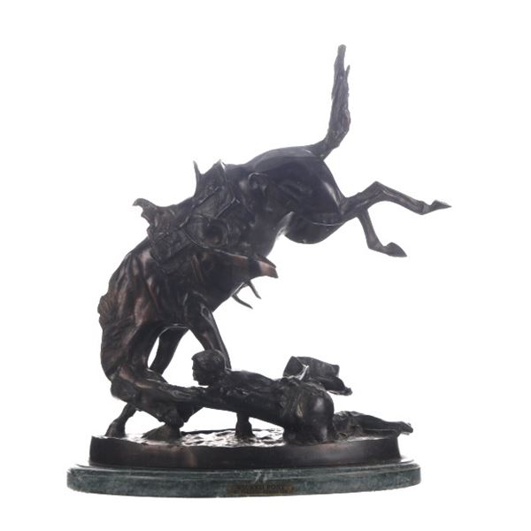 Large Frederic Remington (1861-1909) Wicked Pony
