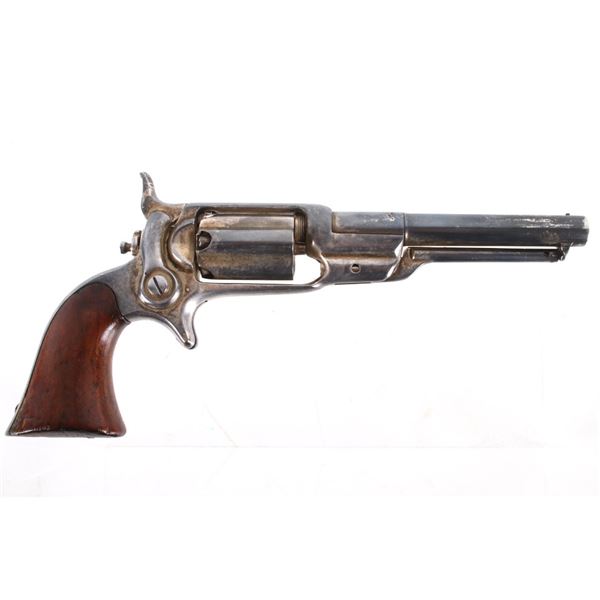 Colt Model 1855 Root Fluted Cyl. Silver Revolver
