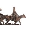 Image 11 : M. Jackson (1934-2021) Large Western Cowboy Bronze