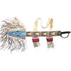 Image 1 : Crow Beaded Parfleche Lance Case w/ Sword 19th C.