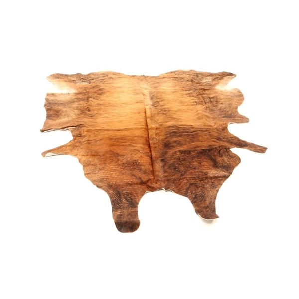 Light Brindle Striped Brown Premium Cowhide