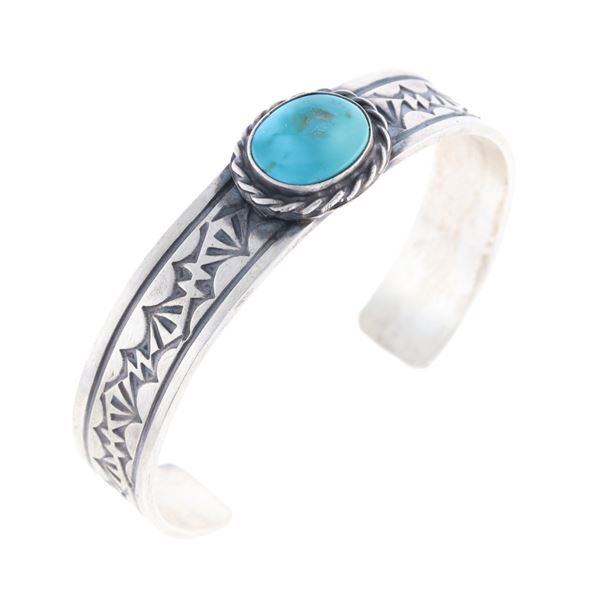 Navajo Royston Turquoise Bracelet by R. Enriquez