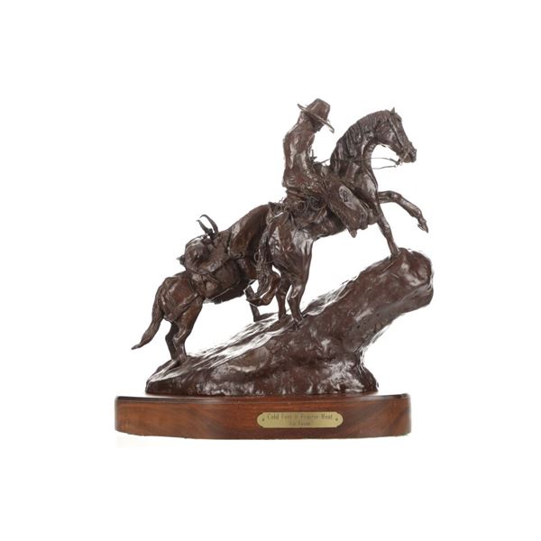 Vic Payne (1960) "Cold Feet & Prairie Meat" Bronze