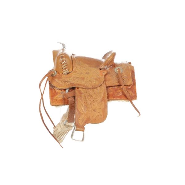 Western Salesman Sample Saddle 1900's