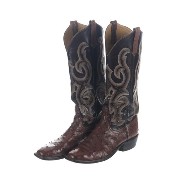 Texas Rios of Mercedes Full Quill Ostrich Boots