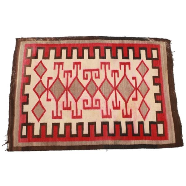 Navajo Klagetoh Trading Post Rug circa 1900's
