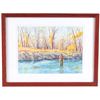 Image 1 : Hodges, Dave (1949 - ) Streamer Fishing Watercolor