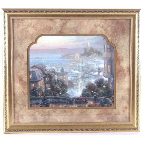 San Francisco, Lombard Street by Thomas Kinkade