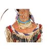 Image 14 : Apache Beaded Wood & Hide Doll c. 19th Century
