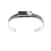 Navajo White Buffalo Turquoise Bracelet Enriquez