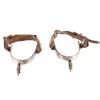 Oscar Crockett (1887-1949) Cowboy Spurs c. 1920s