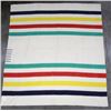 Image 1 : Hudson Bay Six Point Wool Trade Blanket