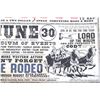 Image 2 : Buffalo Bill Cody Stampede Rodeo Poster -C. Walker